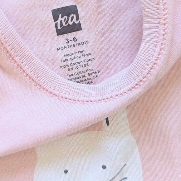 Tea Collection Animals and Rainbows Bodysuit and Leggings Set - 3-6M - Picture 3 of 8